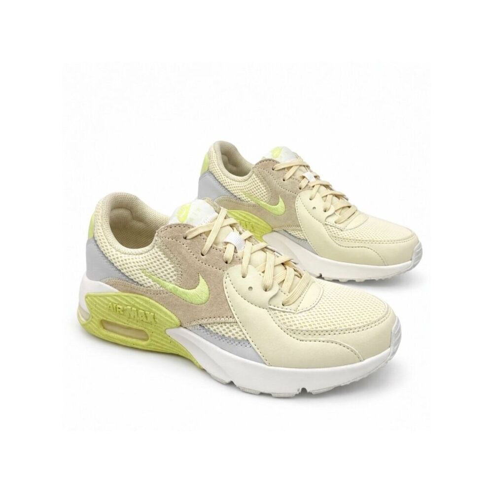 Nike Air Max Excee Shoes Alabaster/Phantom/Sail Light Lemon CD5432-700 Womens 7